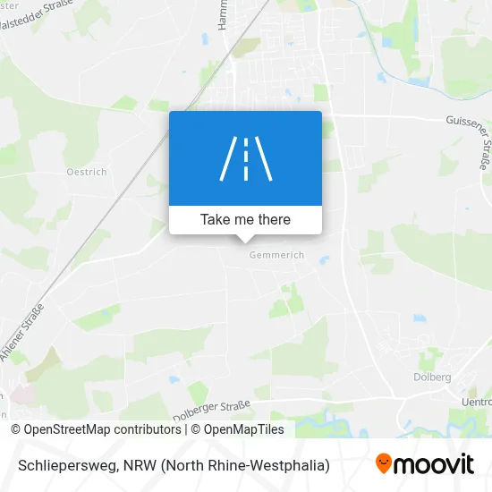Schliepersweg map