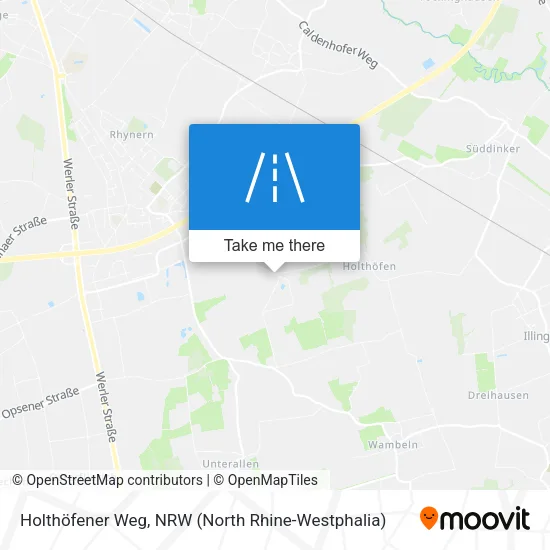 Карта Holthöfener Weg
