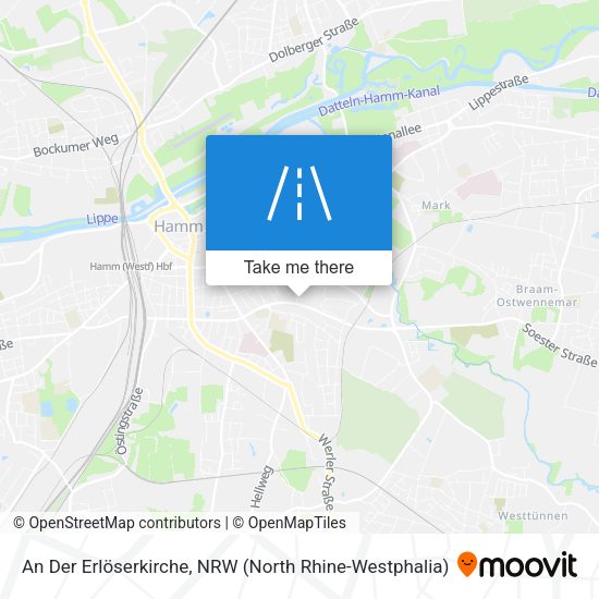 An Der Erlöserkirche map