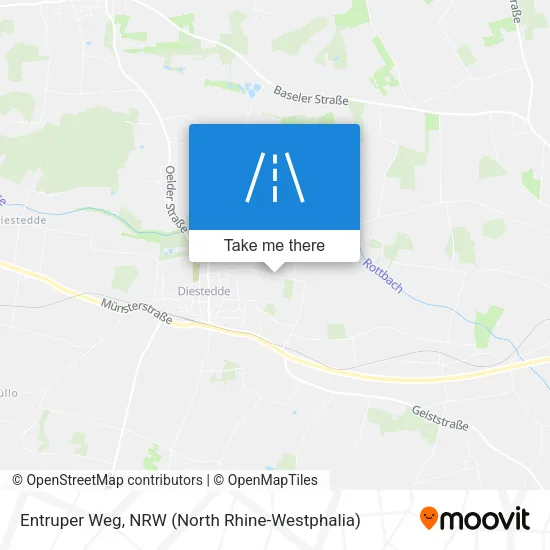 Карта Entruper Weg