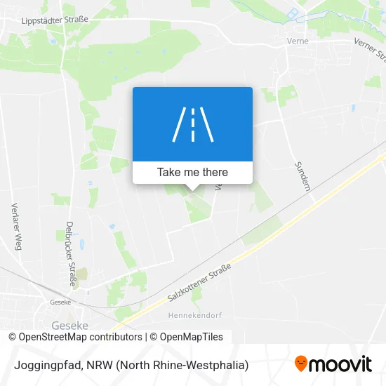 Карта Joggingpfad