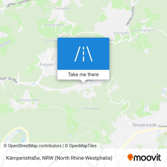Kämpenstraße map