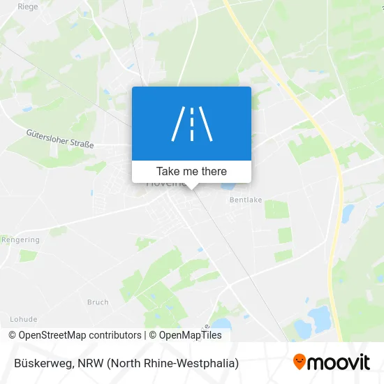 Карта Büskerweg