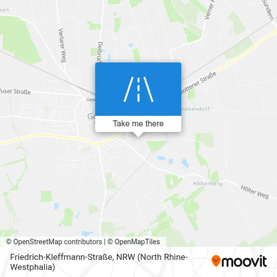 Friedrich-Kleffmann-Straße map