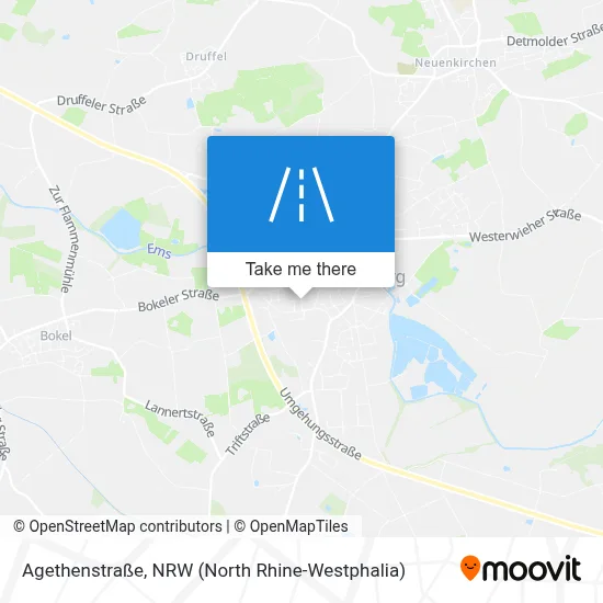 Agethenstraße map