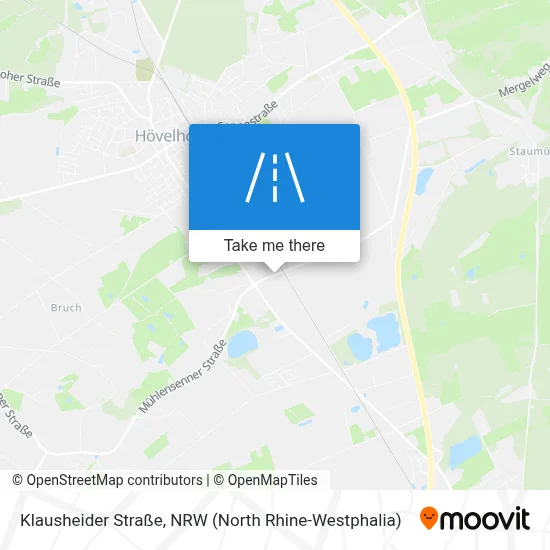 Klausheider Straße map
