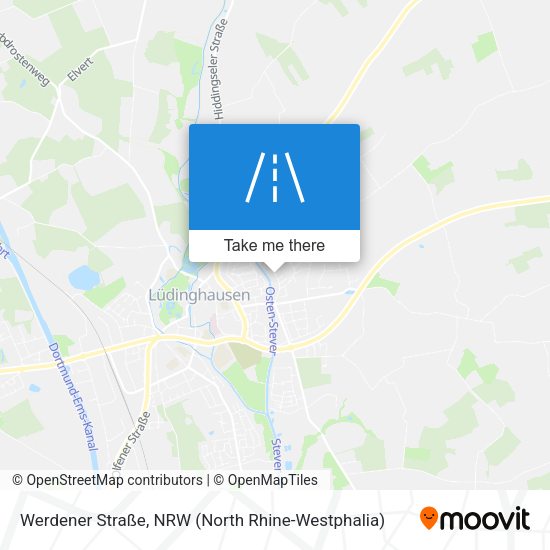 Werdener Straße map