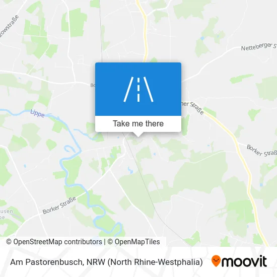 Am Pastorenbusch map