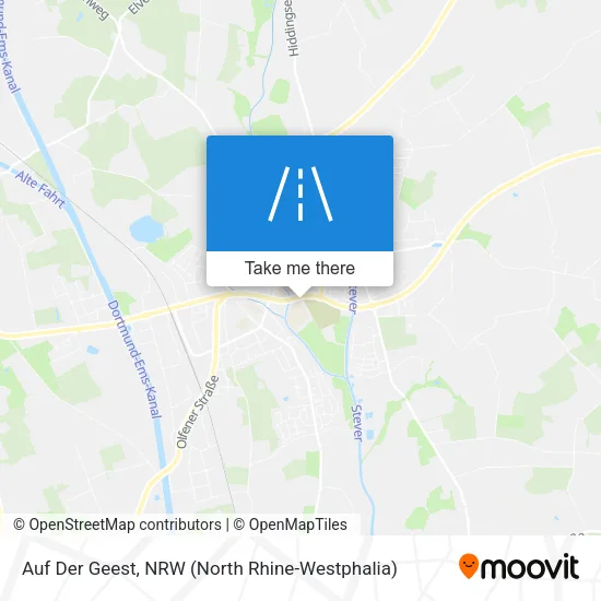 Карта Auf Der Geest