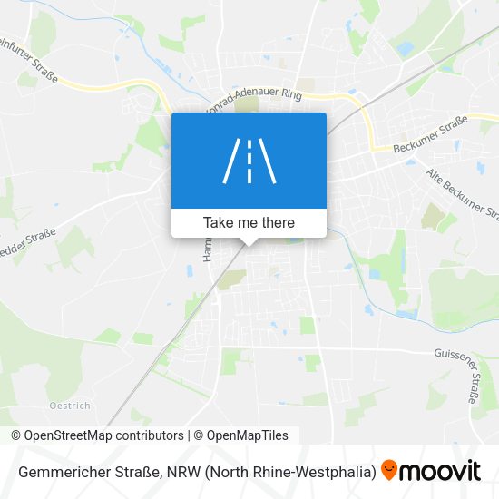 Gemmericher Straße map