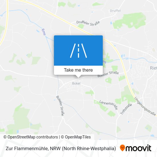 Zur Flammenmühle map