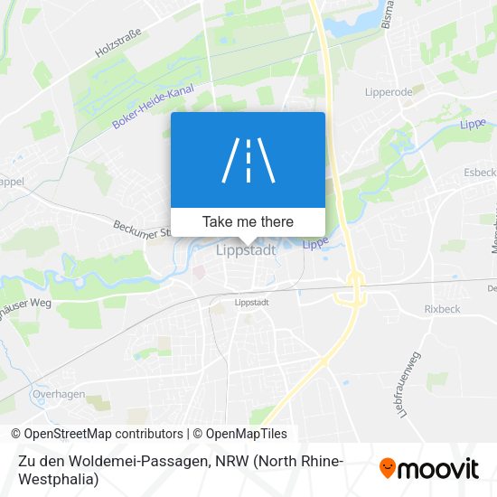 Zu den Woldemei-Passagen map