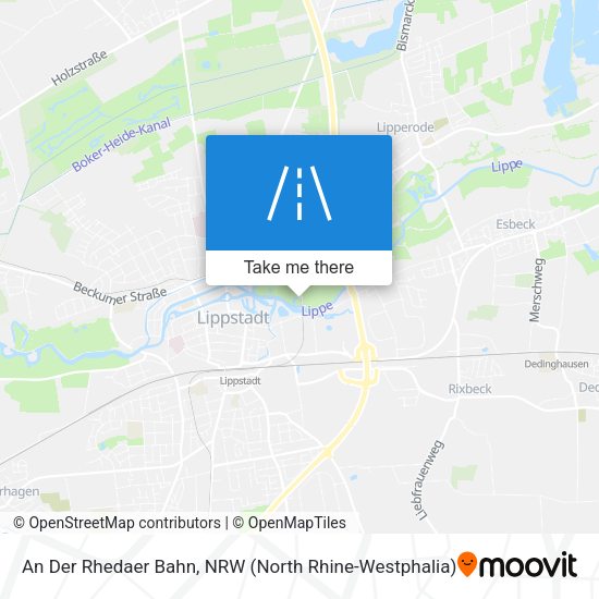 An Der Rhedaer Bahn map
