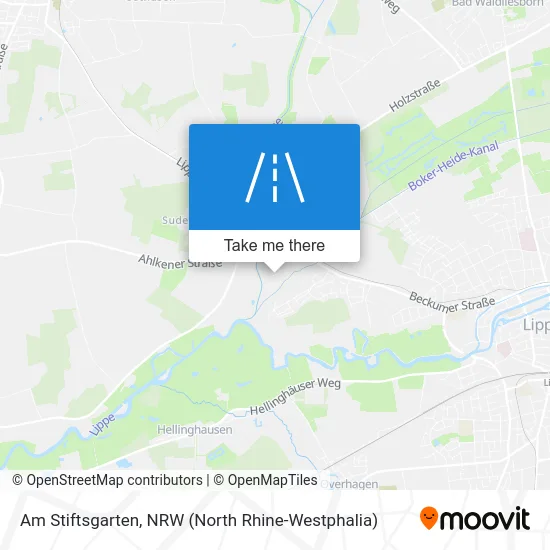 Карта Am Stiftsgarten