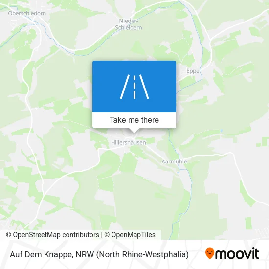 Карта Auf Dem Knappe