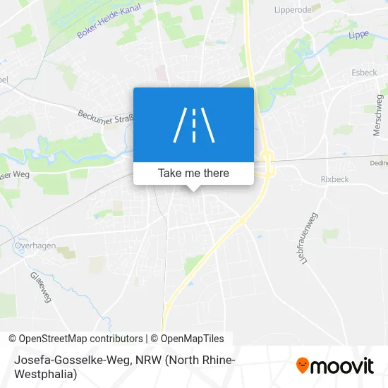 Josefa-Gosselke-Weg map