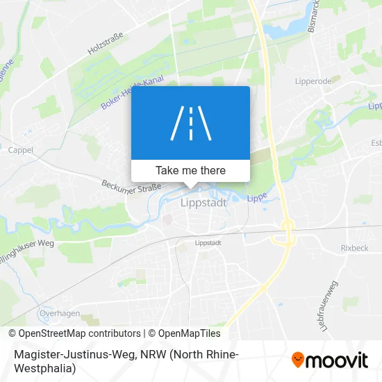 Magister-Justinus-Weg map