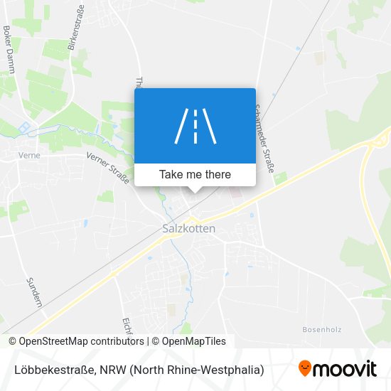 Löbbekestraße map