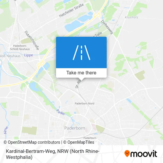 Карта Kardinal-Bertram-Weg