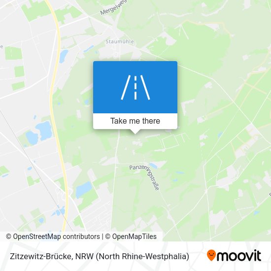 Zitzewitz-Brücke map