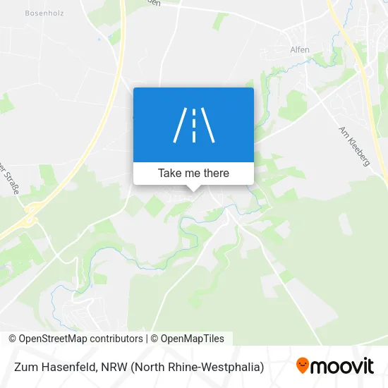Карта Zum Hasenfeld