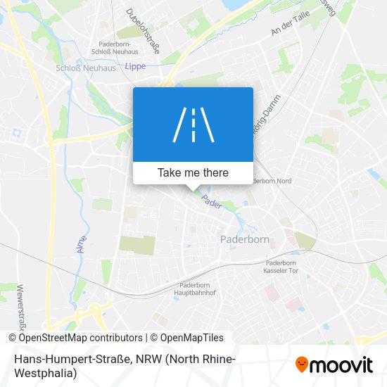 Hans-Humpert-Straße map