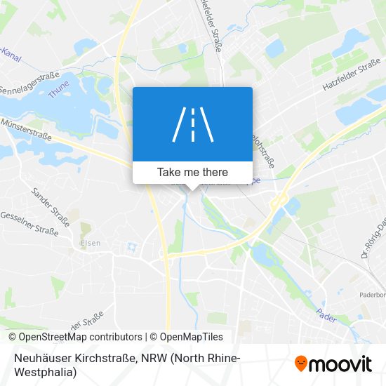 Neuhäuser Kirchstraße map