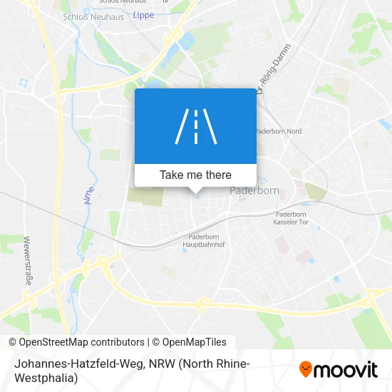 Карта Johannes-Hatzfeld-Weg