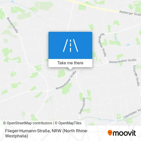 Карта Flieger-Humann-Straße