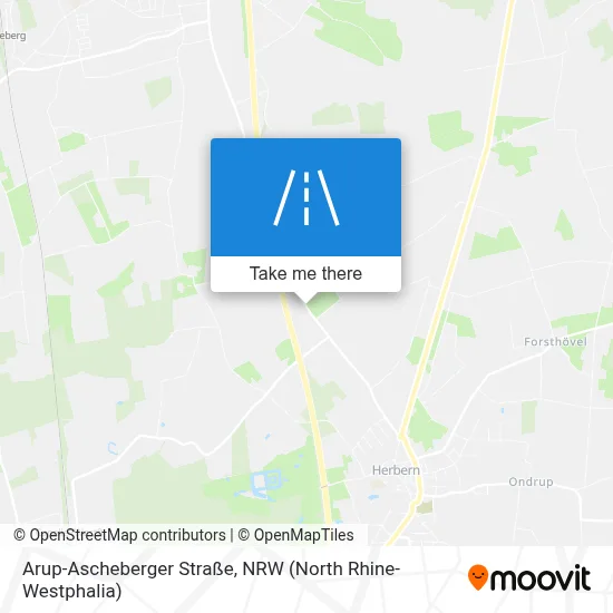 Arup-Ascheberger Straße map
