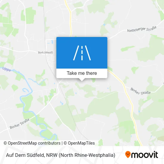 Карта Auf Dem Südfeld