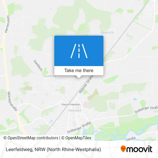 Leerfeldweg map
