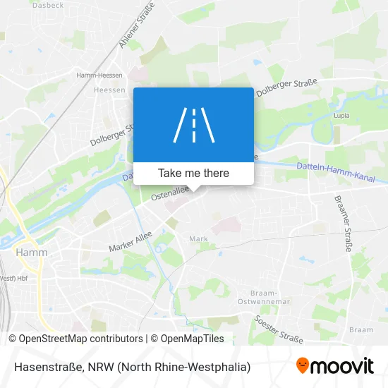Карта Hasenstraße