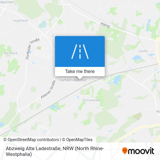 Abzweig Alte Ladestraße map