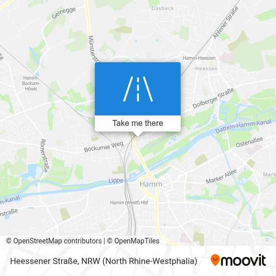 Heessener Straße map