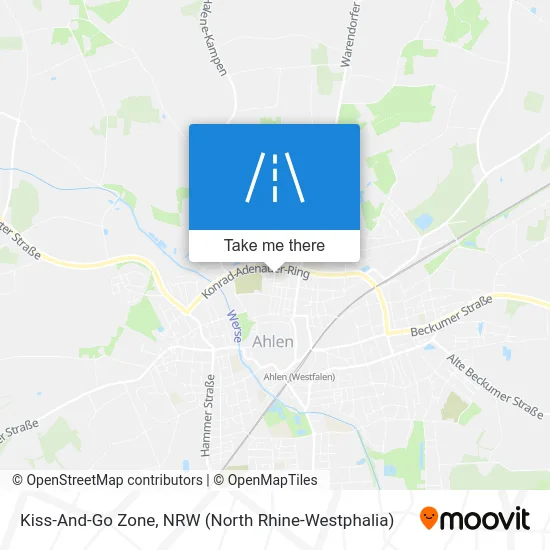 Карта Kiss-And-Go Zone