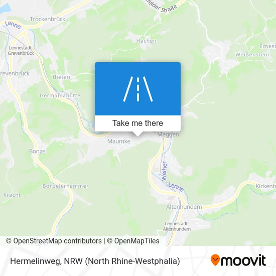 Hermelinweg map