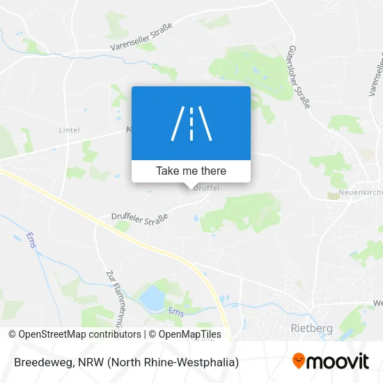 Карта Breedeweg