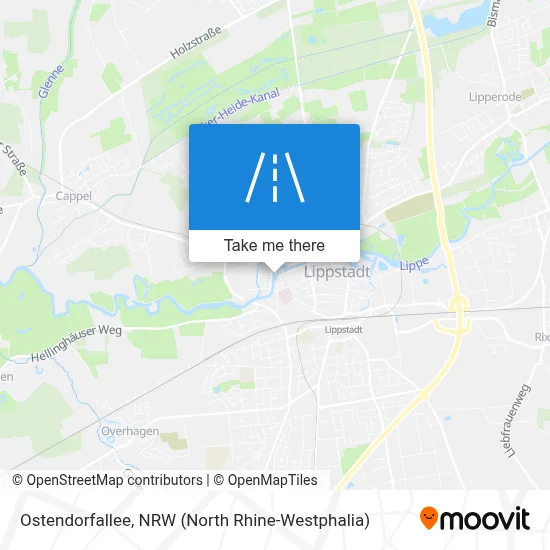 Ostendorfallee map