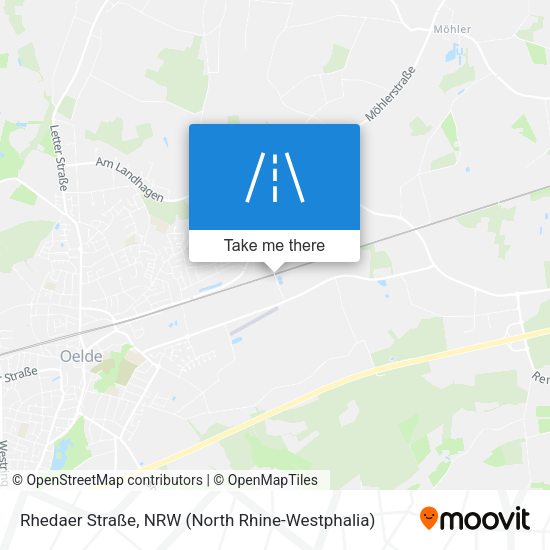 Rhedaer Straße map