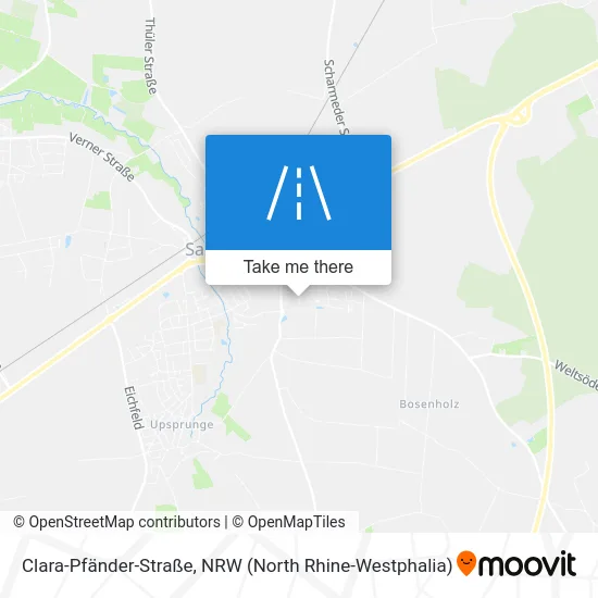 Карта Clara-Pfänder-Straße