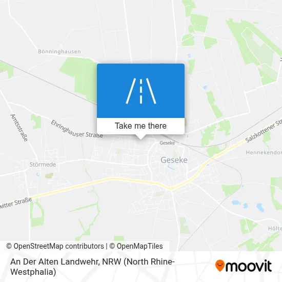 An Der Alten Landwehr map