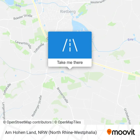 Карта Am Hohen Land