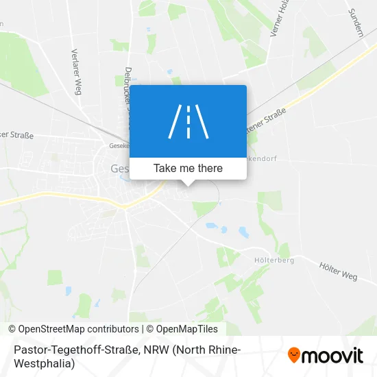 Карта Pastor-Tegethoff-Straße