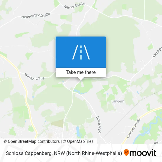 Schloss Cappenberg map