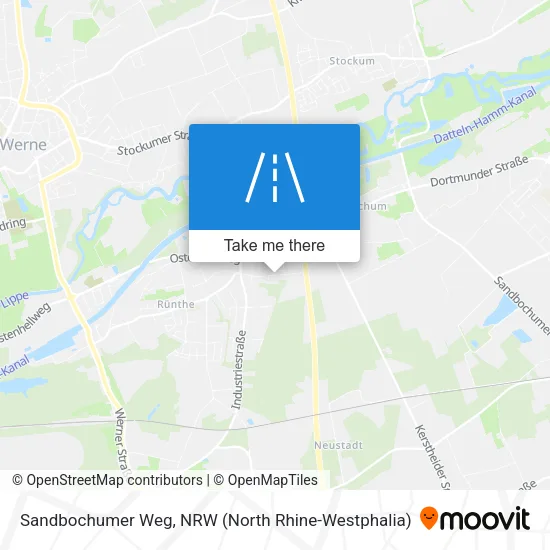 Карта Sandbochumer Weg