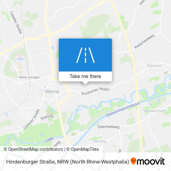 Hindenburger Straße map