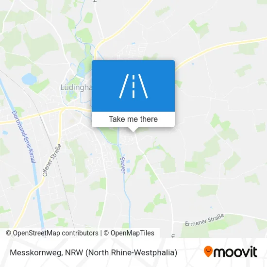Messkornweg map