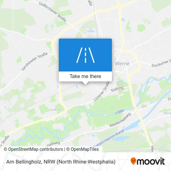 Am Bellingholz map
