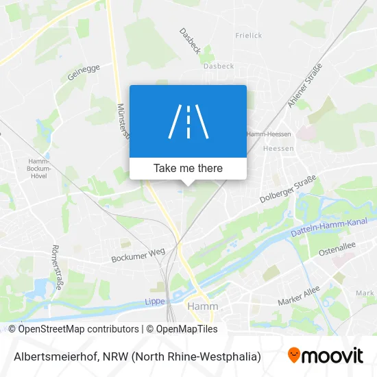 Карта Albertsmeierhof